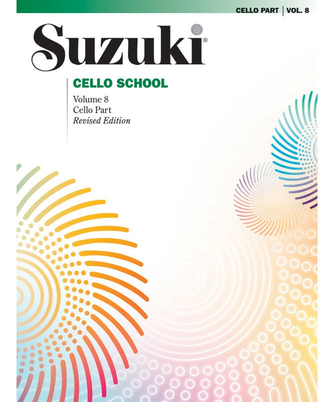 Suzuki Cello School Cello Part, Volume 8 (International) - Remenyi House of Music