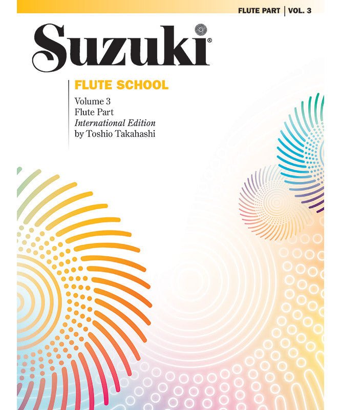 Suzuki Flute School Flute Part, Volume 3 (Revised) - Remenyi House of Music