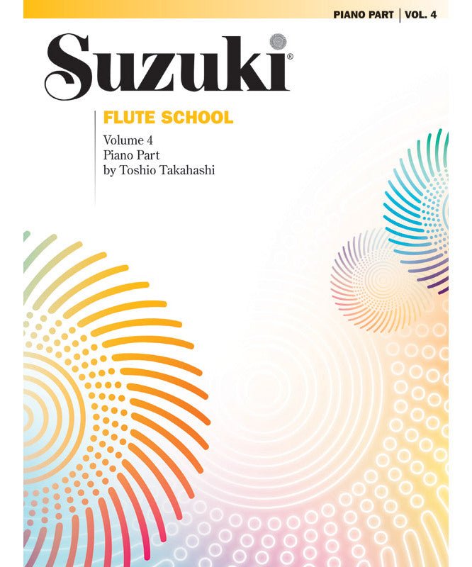 Suzuki Flute School Piano Acc., Volume 4 (Revised) - Remenyi House of Music