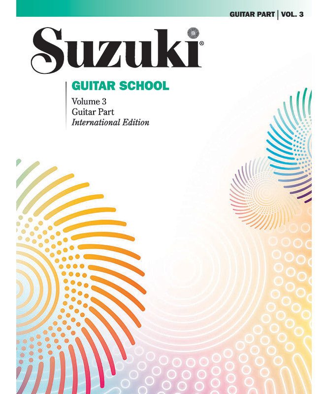 Suzuki Guitar School Guitar Part Volume 3