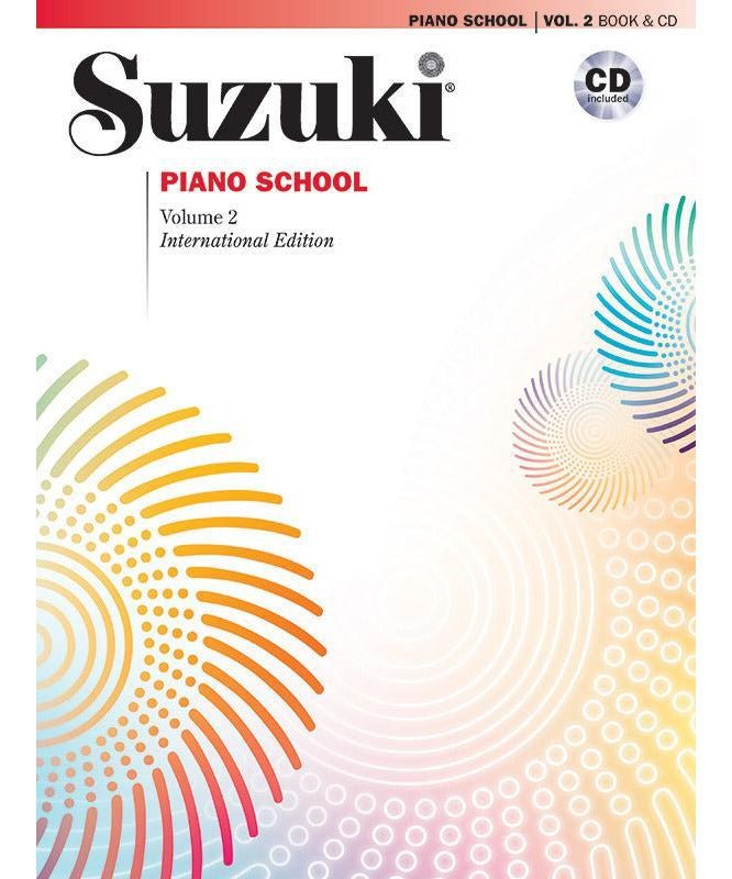 Suzuki Piano School New International Edition Piano Book and CD, Volume 2 - Remenyi House of Music