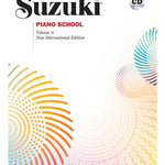 Suzuki Piano School New International Edition Piano Book and CD, Volume 4 - Remenyi House of Music