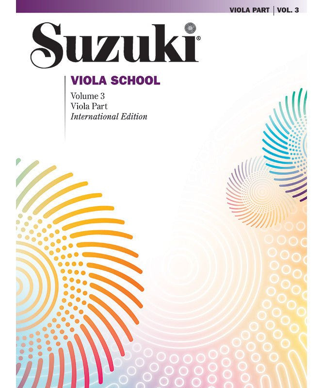 Suzuki Viola School, Volume 3 Viola Part - Remenyi House of Music