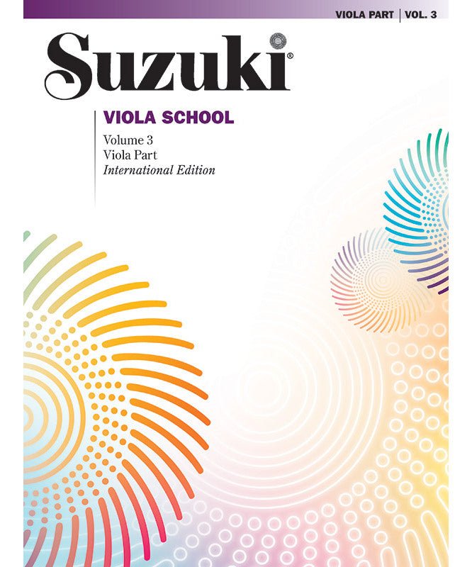 Suzuki Viola School, Volume 3 Viola Part - Remenyi House of Music