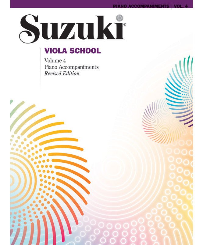 Suzuki Viola School, Volume 4 (International) - Piano Accompaniment Only - Remenyi House of Music