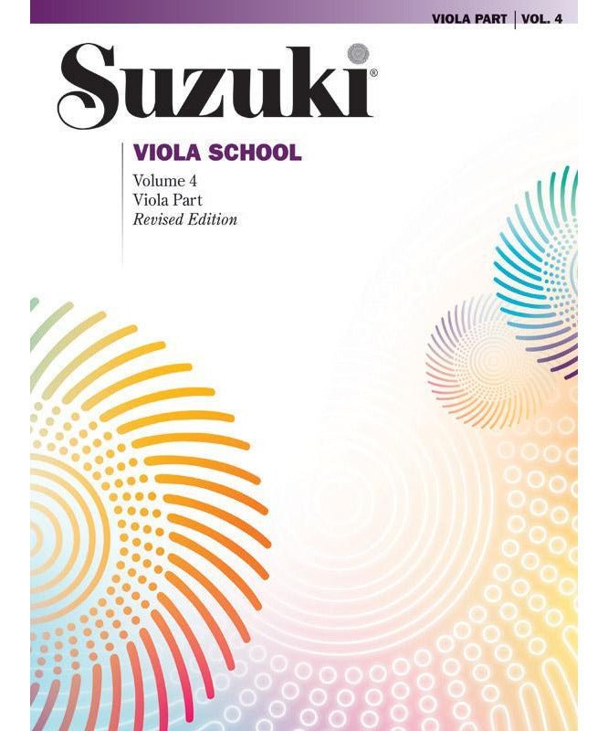 Suzuki Viola School, Volume 4 Viola Part - Remenyi House of Music