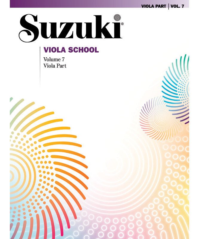 Suzuki Viola School, Volume 7 Viola Part - Remenyi House of Music