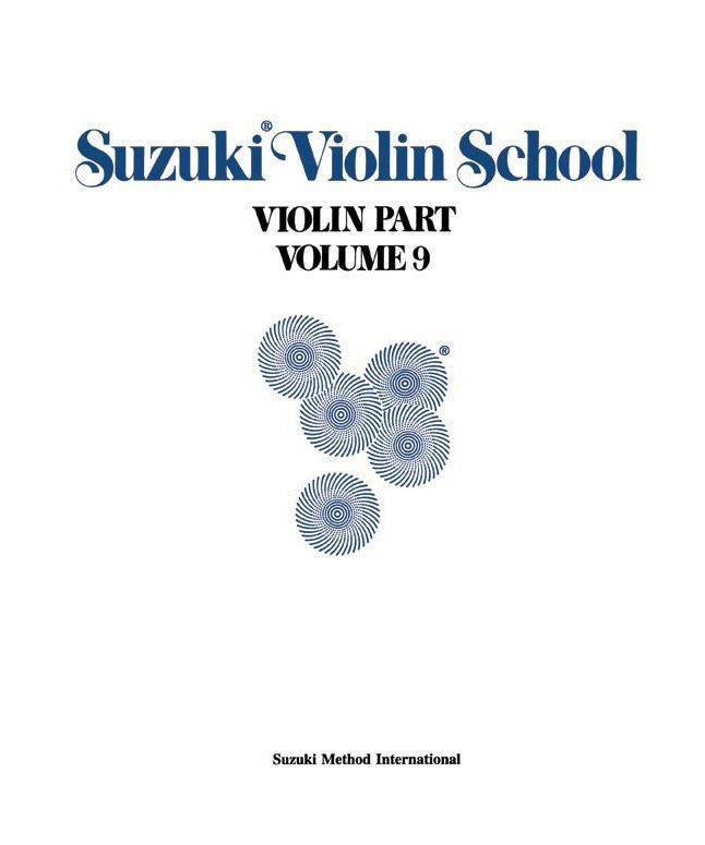 Suzuki Violin School Violin Part, Volume 9 - Remenyi House of Music