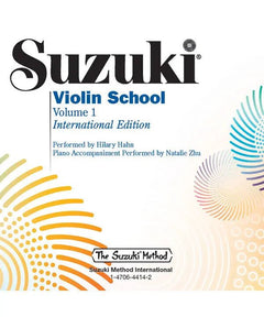 Suzuki Violin School, Volume 1 - CD Only - Remenyi House of Music