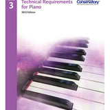 Technical Requirements for Piano Level 3