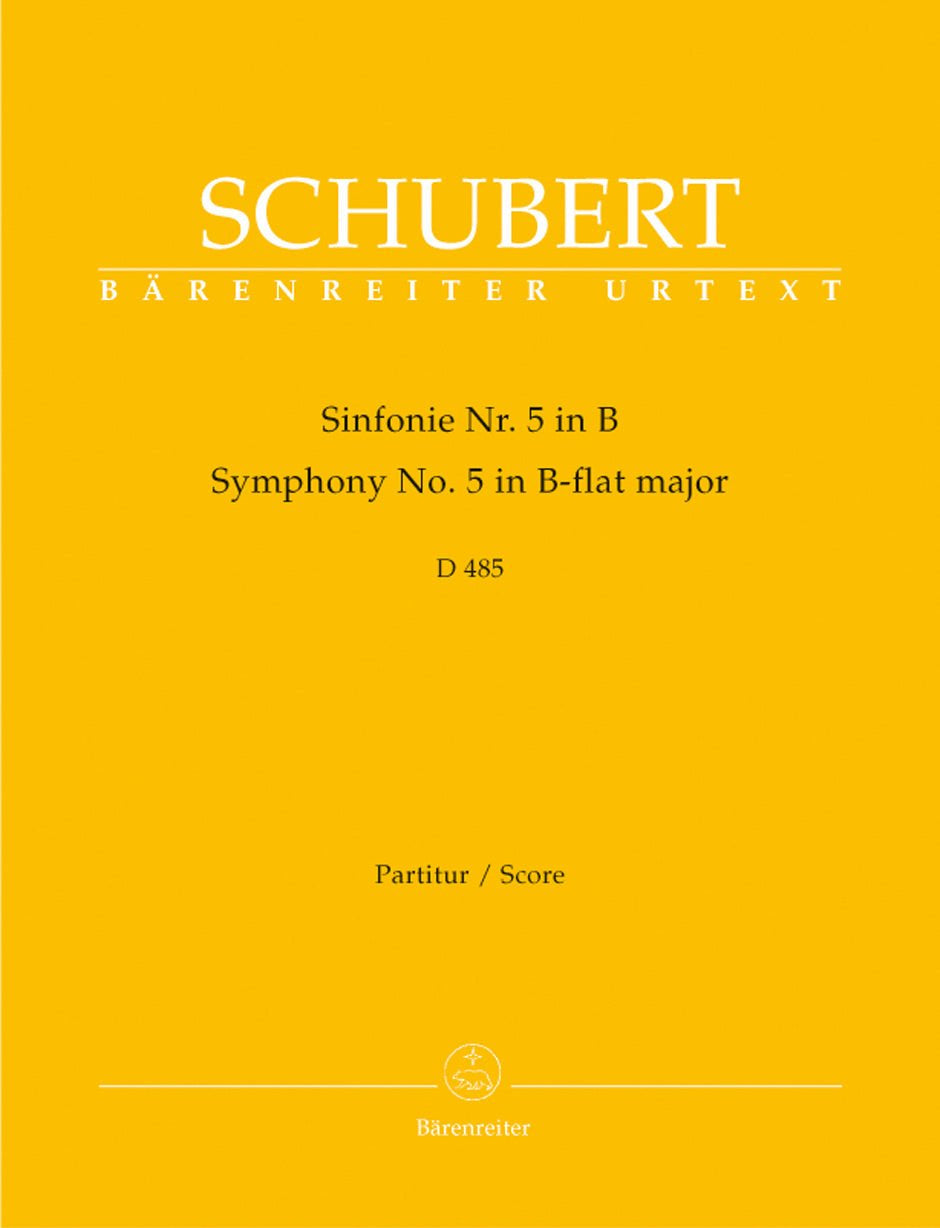 Symphony no. 5 in B - flat major D 485 - Remenyi House of Music