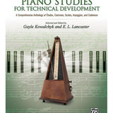 Piano Studies for Technical Development, Volume 1