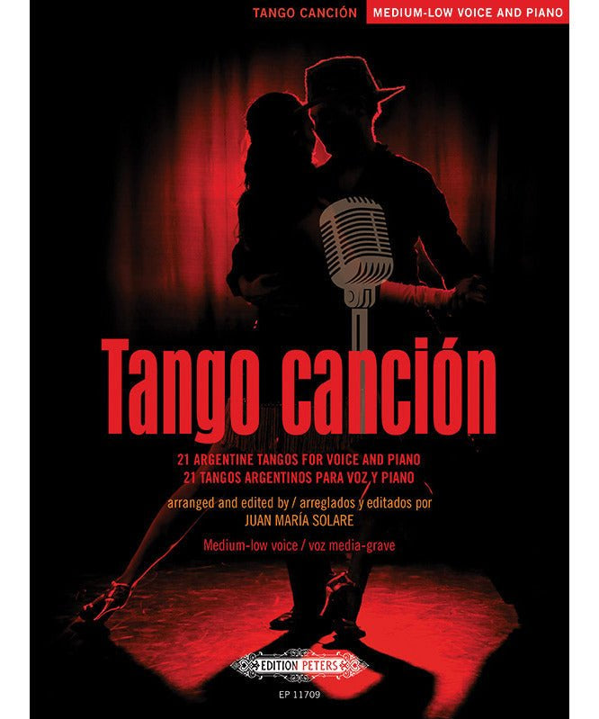 Tango Canción - 21 Argentine Tangos - Medium Low Voice - Remenyi House of Music