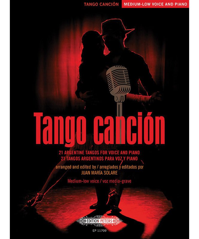 Tango Canción - 21 Argentine Tangos - Medium Low Voice - Remenyi House of Music