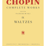 Frederic Chopin - Waltzes (Chopin Complete Works Vol. IX)