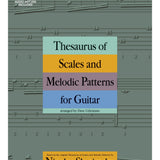 Thésaurus des gammes et des motifs mélodiques pour guitare