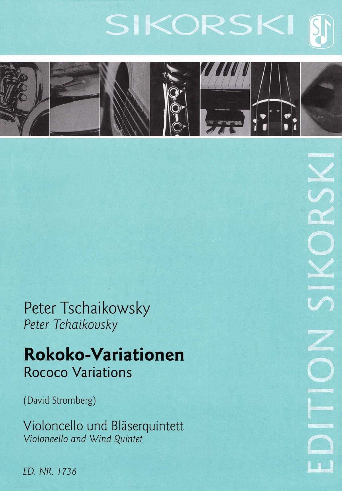 Tchaikovsky, P. - Rococo Variations, Op 33 - Remenyi House of Music