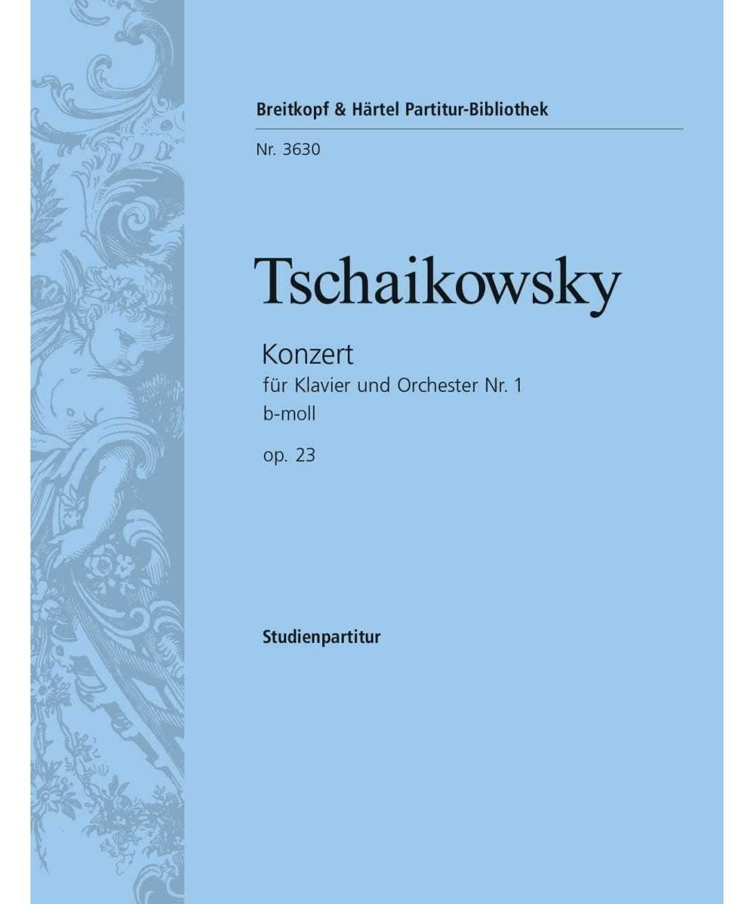 Tchaikovsky P.I. - Piano Concerto 1 In Bb - Op 23 - Remenyi House of Music