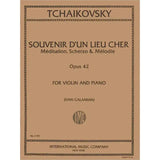 Tchaikovsky P.I. - Souvenir d'un Lieu Cher Op. 42 - 3 Pieces - Remenyi House of Music