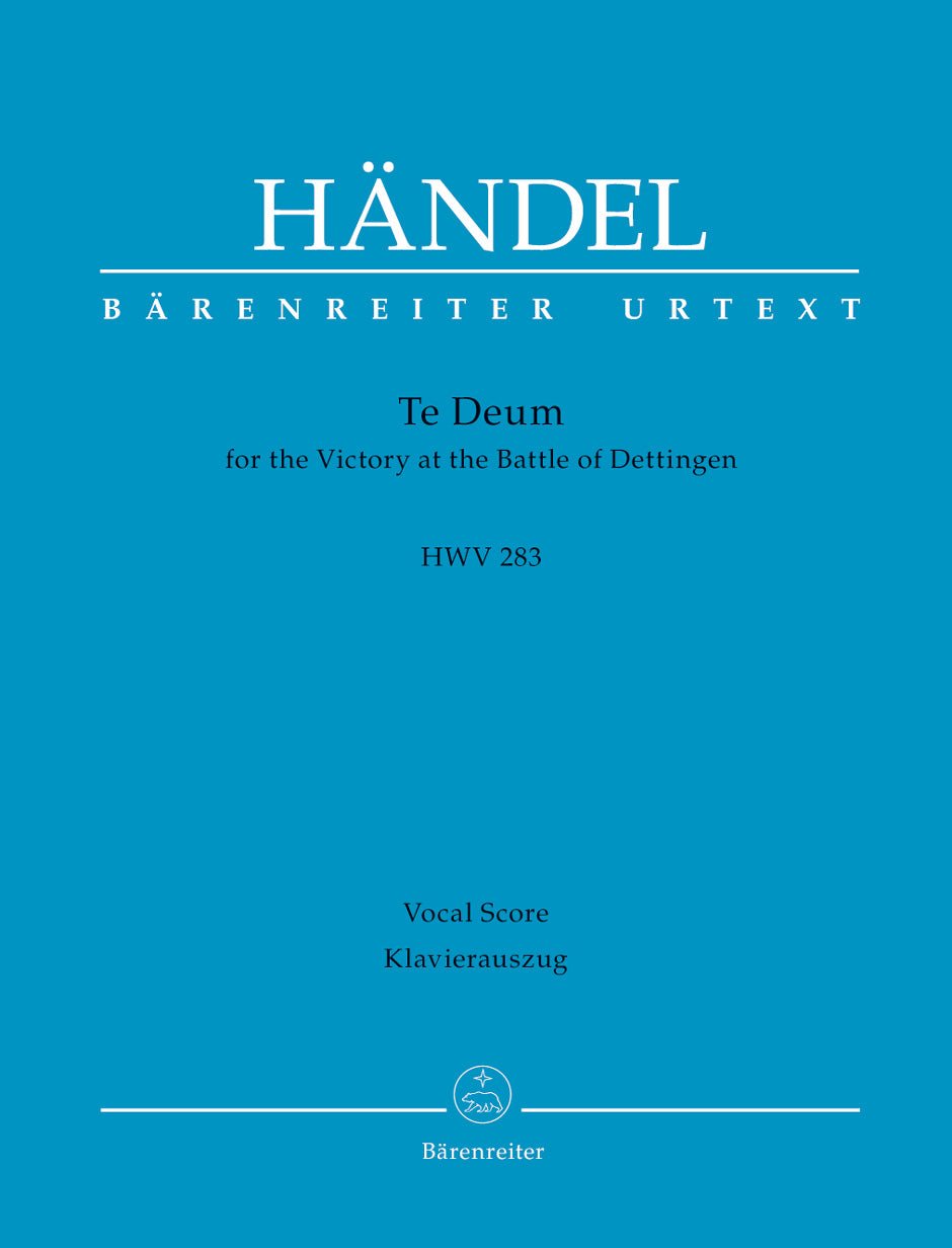 Te Deum for the Victory at the Battle of Dettingen HWV 283 - Remenyi House of Music