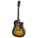 Epiphone AJ-210CE Acoustic Electric Guitar in Vintage Sunburst