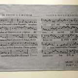 Tea Towel Set - Early Music Design - Remenyi House of Music