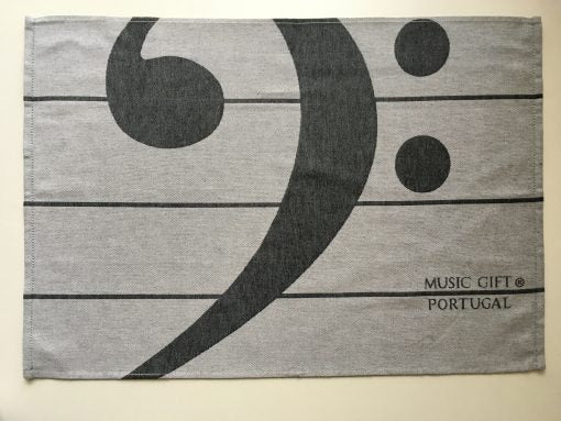 Tea Towel Set - Treble and Bass Clef Design - Remenyi House of Music