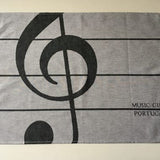 Tea Towel Set - Treble and Bass Clef Design - Remenyi House of Music