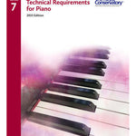 Technical Requirements for Piano Level 7 - Remenyi House of Music