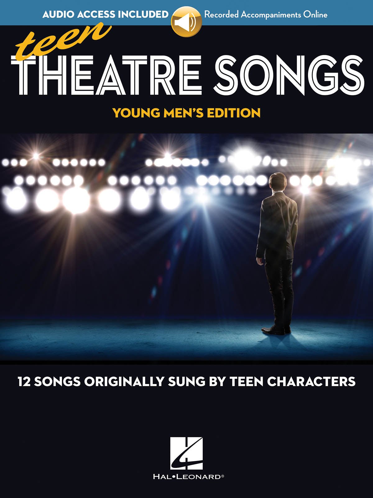 Teen Theatre Songs: Young Men's Edition - Book/Online Audio - Remenyi House of Music