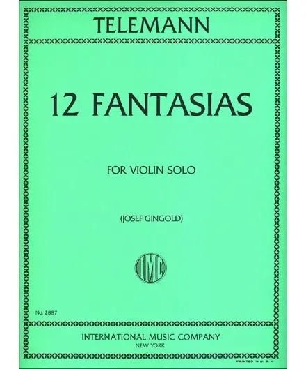 Telemann G.P. - 12 Fantasias (TWV 40: 14 - 25) - Remenyi House of Music
