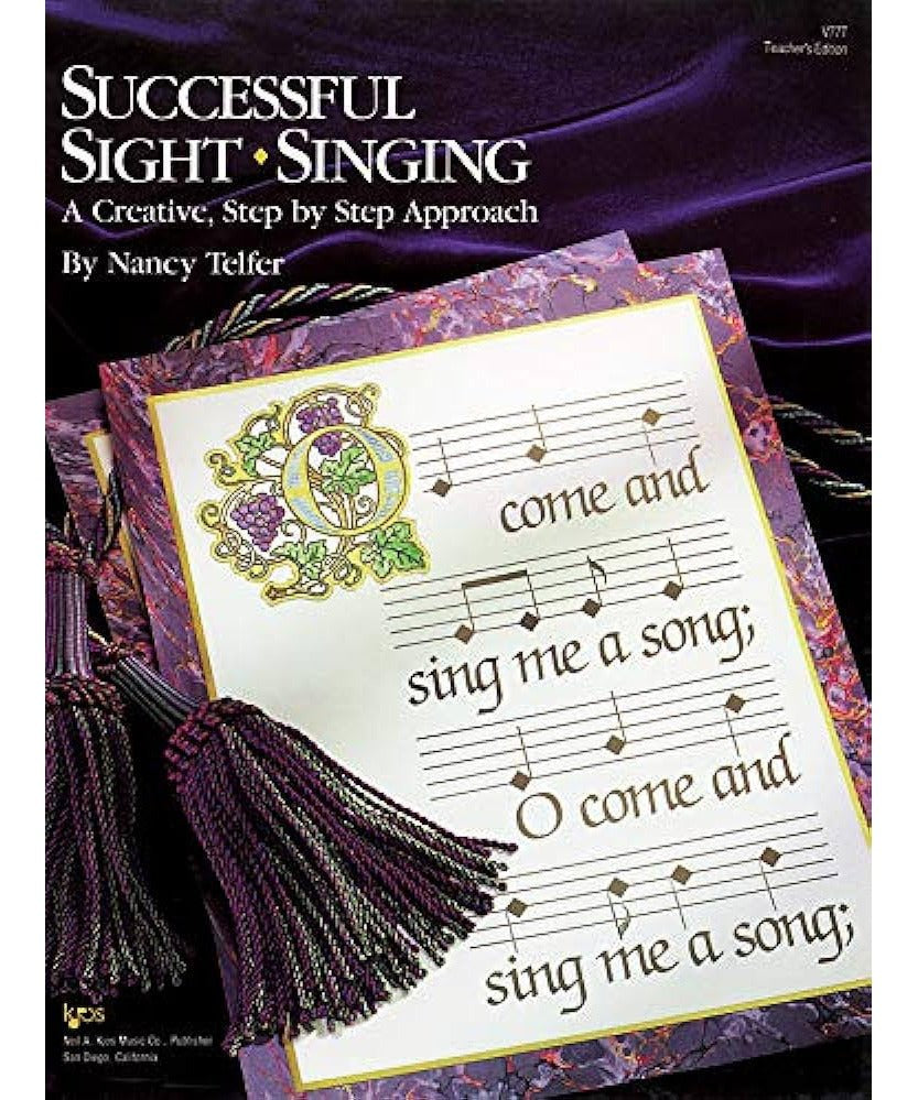 Telfer N. - Successful Sight - Singing Volume 1 Teacher Book - Remenyi House of Music