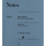 Sketchbook for Music and Notes