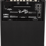 Fender Rumble 100 (V3), 120V Bass Amp, Black/Silver