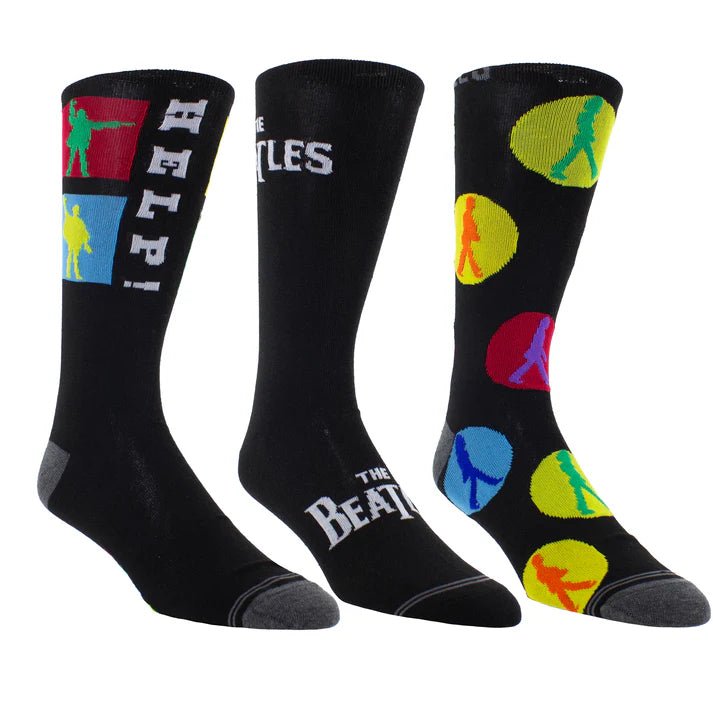The Beatles 3 Pair Socks in Guitar Tin - Remenyi House of Music