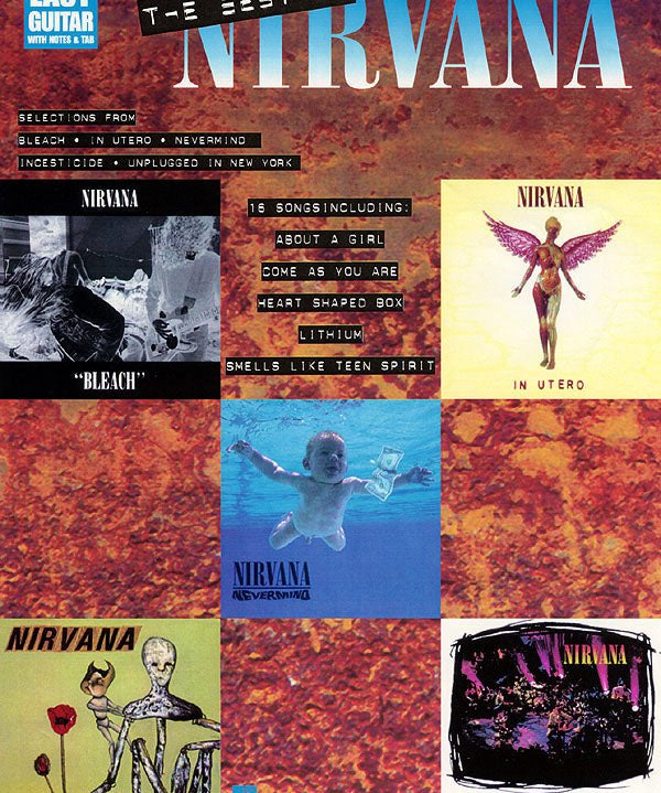 The Best of Nirvana (Easy Guitar) - Remenyi House of Music