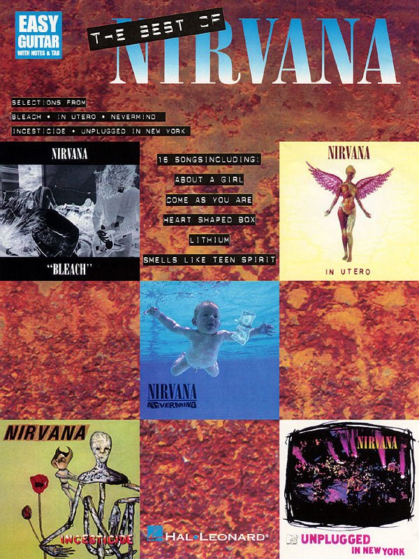 The Best of Nirvana (Easy Guitar) - Remenyi House of Music