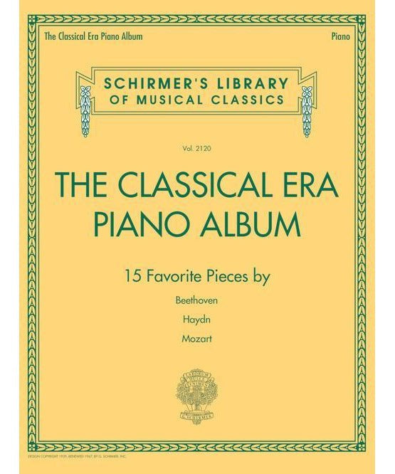 The Classical Era Piano Album - Remenyi House of Music