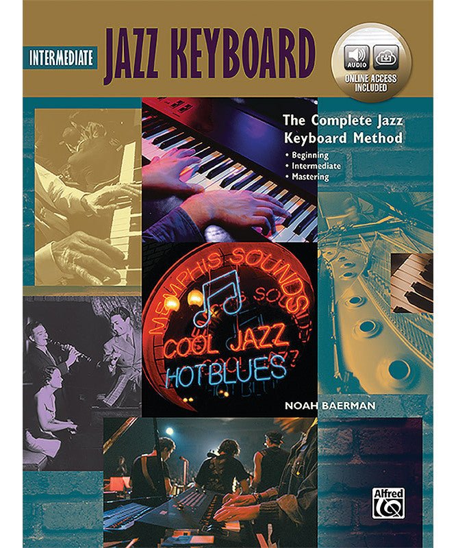 The Complete Jazz Keyboard Method: Intermediate Jazz Keyboard - Remenyi House of Music