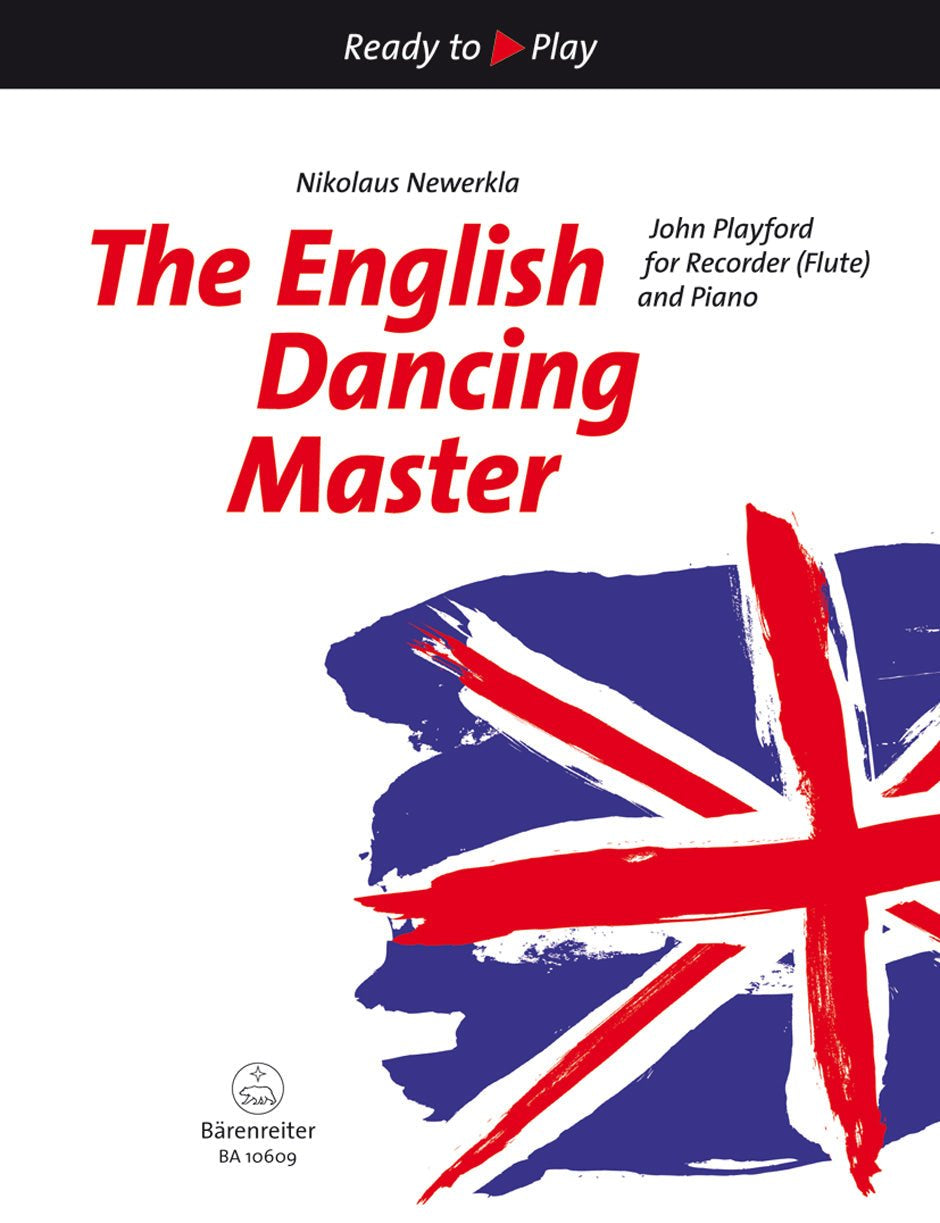 The English Dancing Master for Recorder (Flute) and Piano (second part ad lib.) - Remenyi House of Music