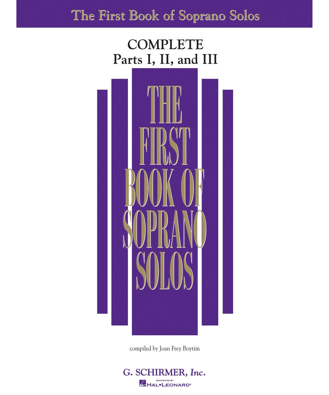 The First Book of Solos Complete - Parts I, II and III (Soprano) - Remenyi House of Music