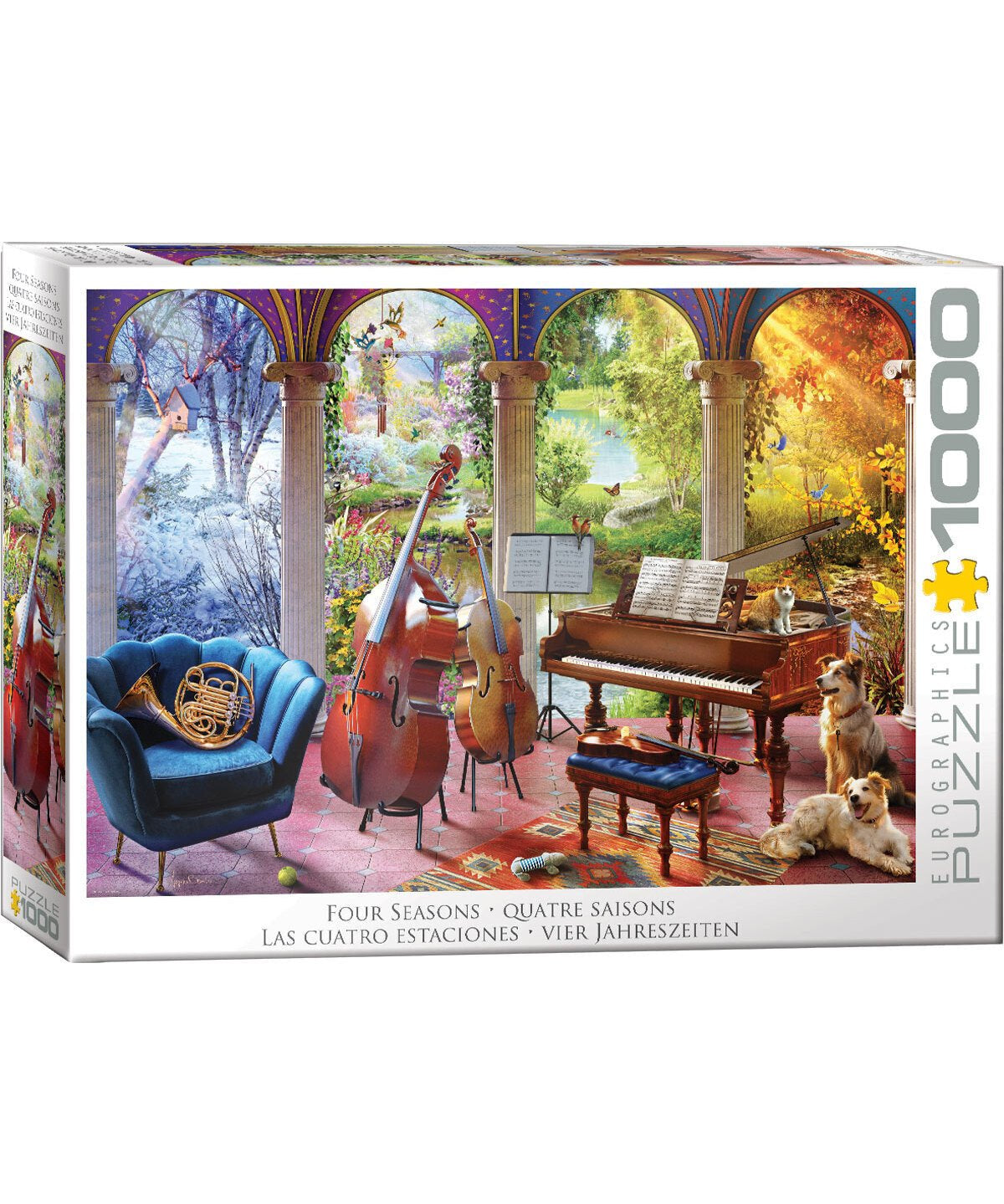 The Four Seasons of Music 1000 - Piece Puzzle - Remenyi House of Music