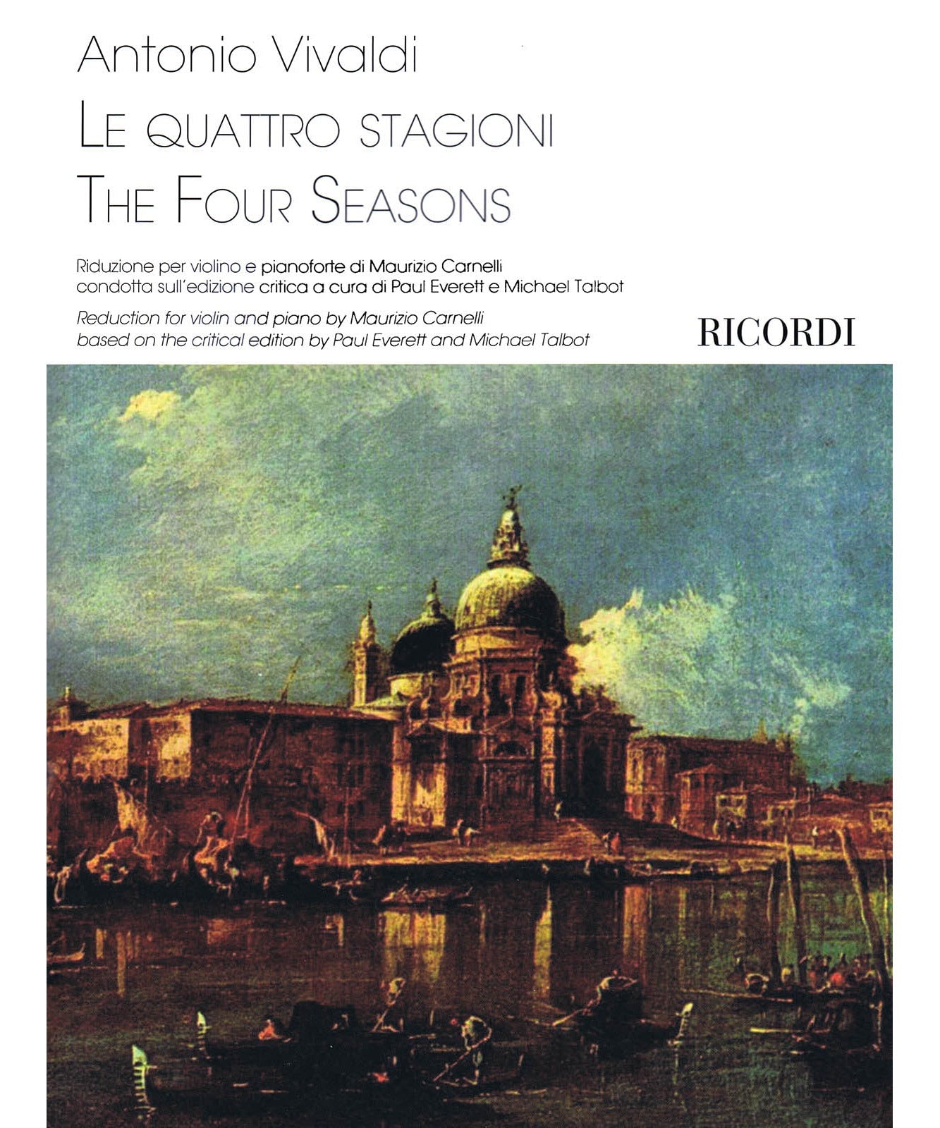 The Four Seasons (Reduction for violin and piano by Maurizio Carnelli) - Remenyi House of Music