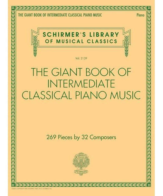 The Giant Book of Intermediate Classical Piano Music - Remenyi House of Music