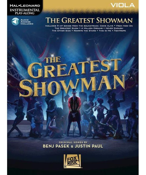 The Greatest Showman - Instrumental Play - Along Series for Viola - Remenyi House of Music