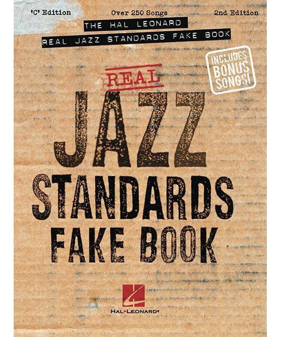 The Hal Leonard Real Jazz Standards Fake Book - 2nd Edition - Remenyi House of Music