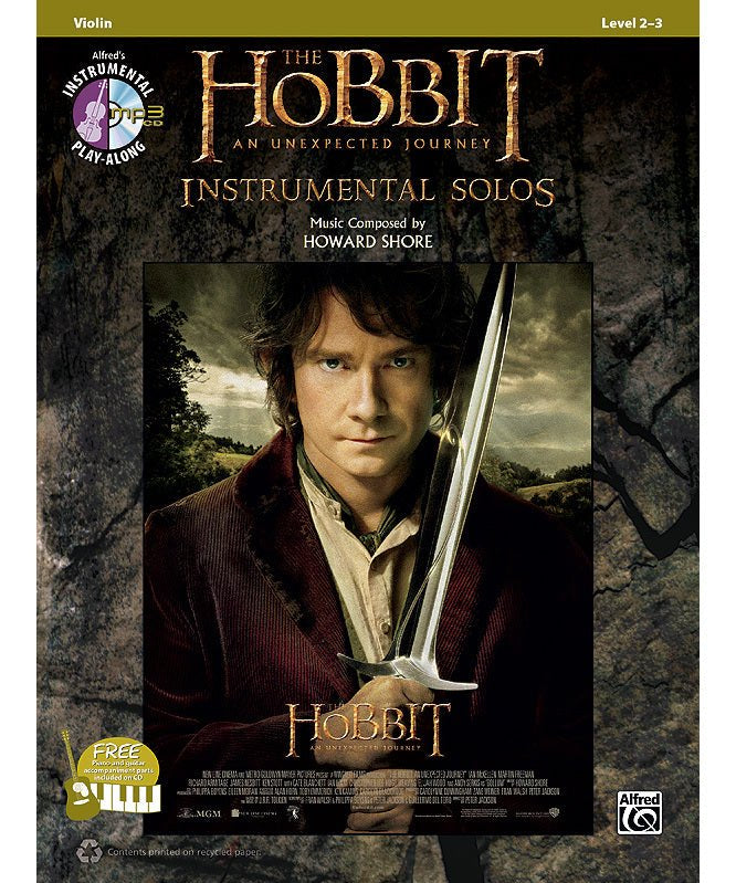 The Hobbit: An Unexpected Journey Instrumental Solos for Strings - Remenyi House of Music