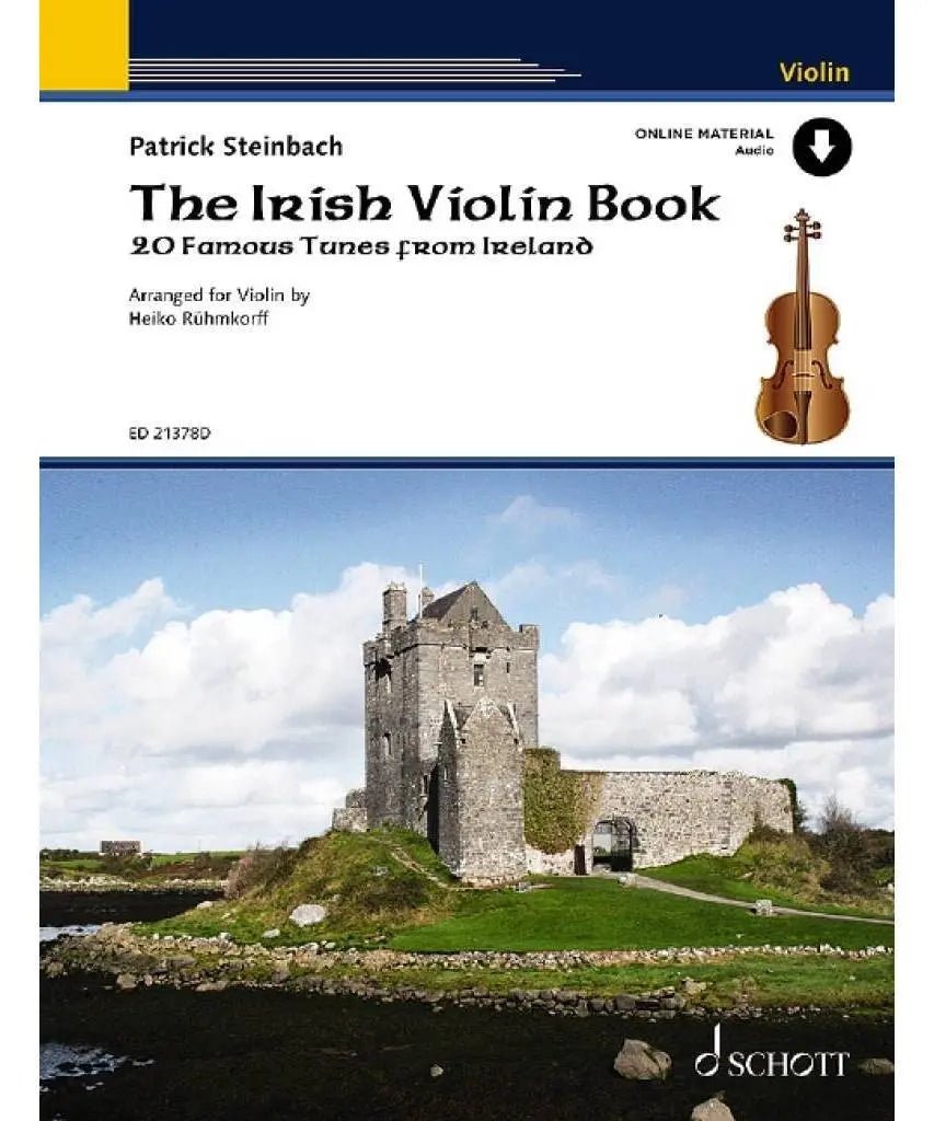 The Irish Violin Book - 20 Famous Tunes from Ireland - Remenyi House of Music