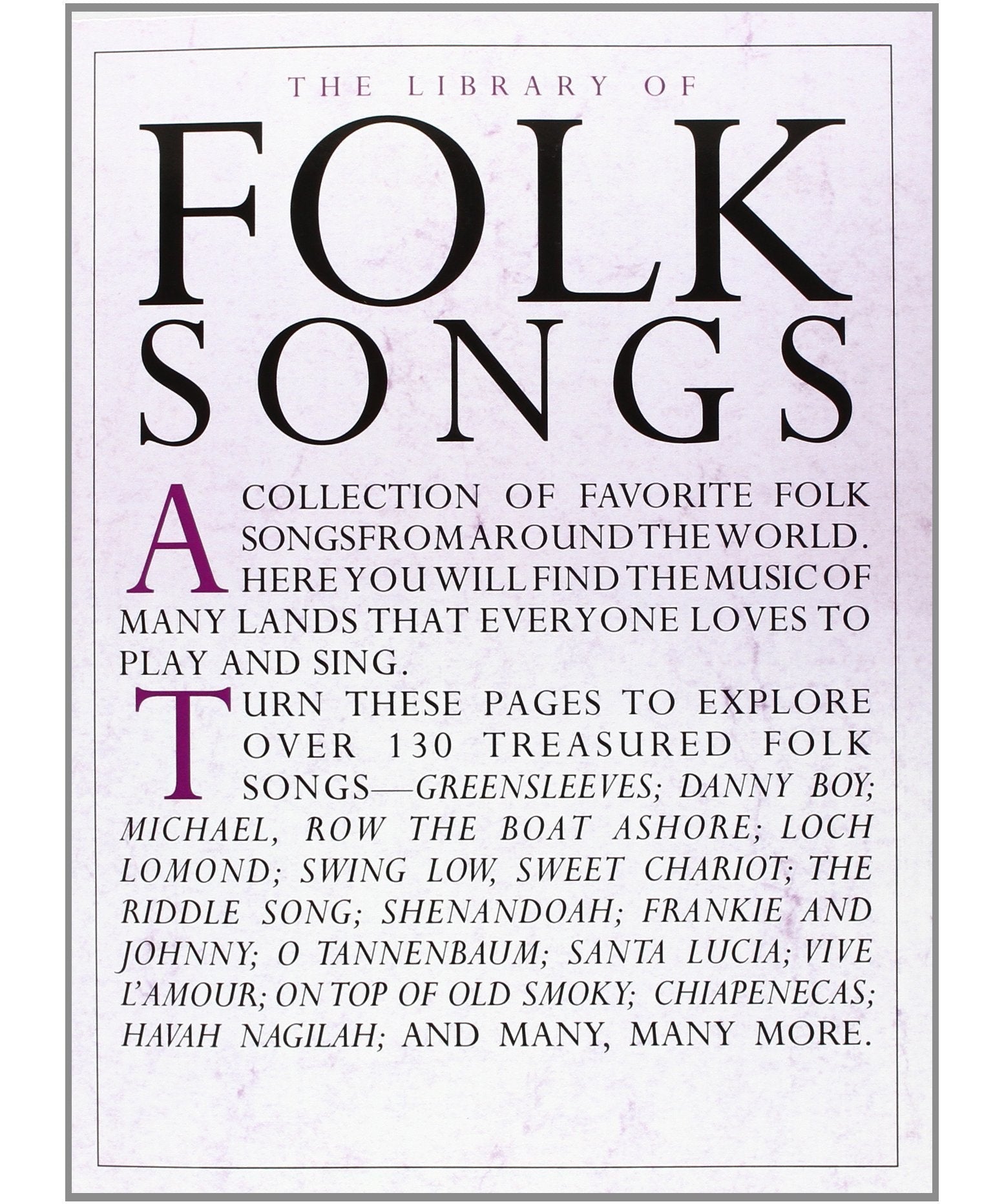 The Library of Folk Songs - Remenyi House of Music