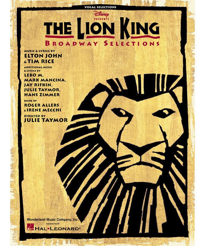 The Lion King - Broadway Selections - Remenyi House of Music